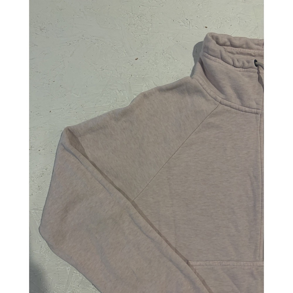 Nike Sportwear Club Essential 1/4 Zip Fleece Women's M Pullover Pink AH6494-684 - Picture 4 of 11